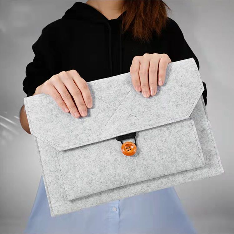 Light Luxury Thickeneded Laptop Bag 14 Inches 15.6inch 16.1inch Can Hold Mouse Charger Anti-Fall Inner Bag