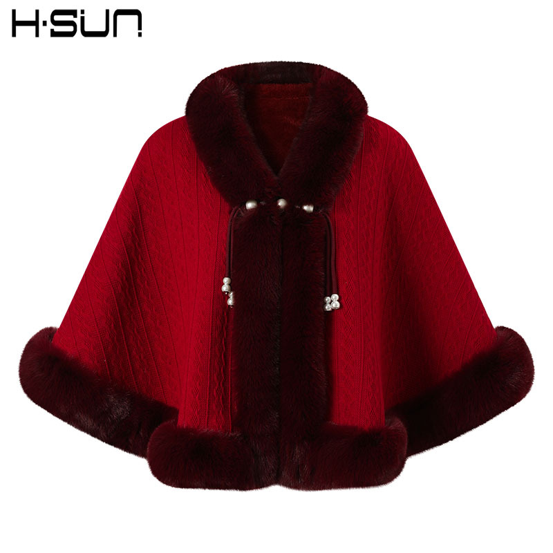 Capa de felpa gruesa estilo República de China 2024, chal para cheongsam de alta calidad, abrigo de invierno elegante y cálido