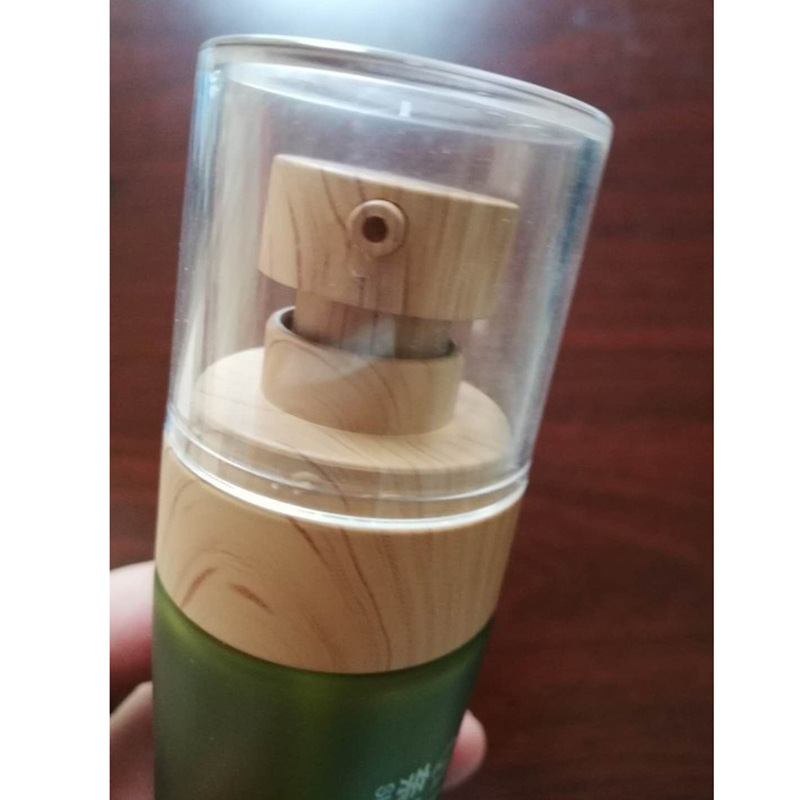 新款喷雾器泵头水转印加工化妆品瓶按压式乳液泵水转印