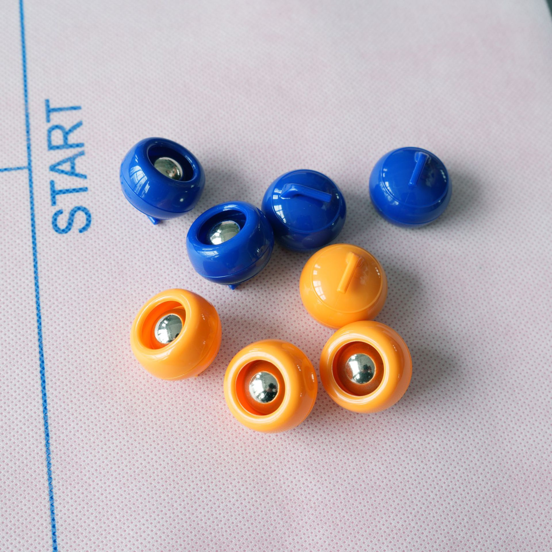 Mini juego de curling portátil de mesa, pelota de curling, juguete deportivo para niños