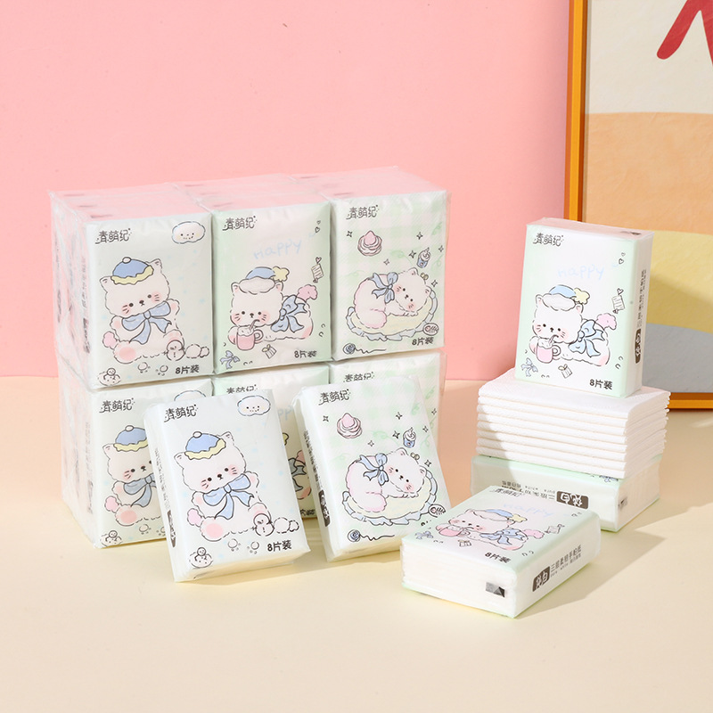 云朵奶白猫【8片*9包/提】