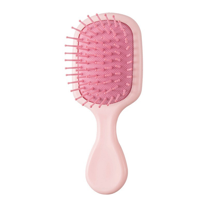 男性と女性のための正方形のミニエアバッグエアクッションコーム、ポータブル小型ヘアスムージングヘッドマッサージコーム|undefined