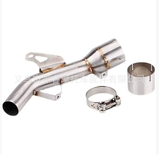 Suitable for Kawasaki Z900 Modification Mid-Section Return Pressure Drum Connection Pipe, Z900 Specific for 17-21 Models