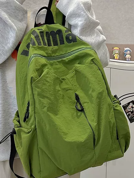 Cross-border backpack, niche design, lightweight, water-resistant, suitable for high school students, unisex, large capacity, for sports and outdoor activities, travel backpack