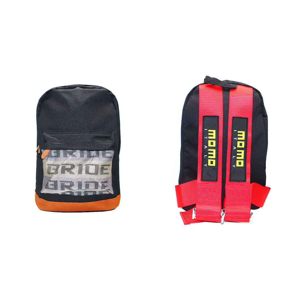 Factory Direct Supply Jdm New Takata Modified Seat Belt Small Backpack Racing Bride Backpack Computer Bag