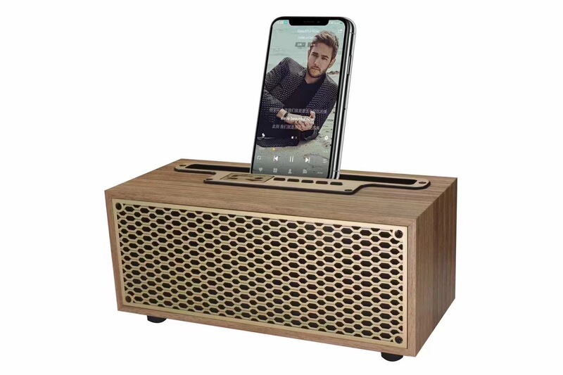 XM-5の新型無線bluetoothスピーカー大音量デスクトップ木製レトロラジオミニポータブル小型オーディオ|undefined