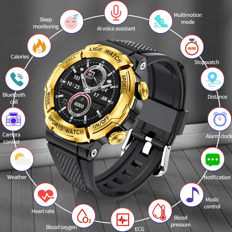 Universal waterproof men's watch, 2023 collection
