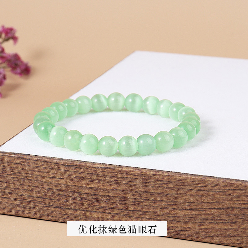 Optimized green opal bracelet