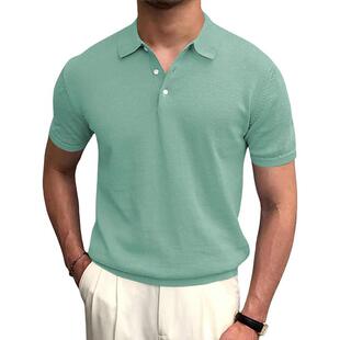 B 55805 Summer Knit Polo Shirt ��ʿᘿ���