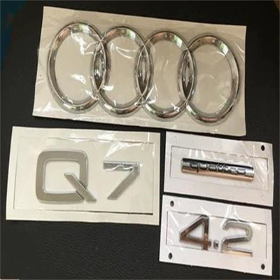 Car logo rear emblem sticker for 3.0T
