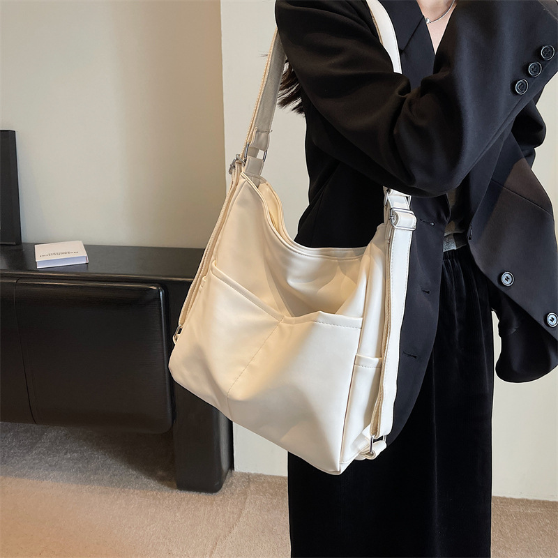 Cross-border PU Leather Backpack & Crossbody Bag for Women, 2-in-1 Tote Bag 2025 New Arrival School Shoulder Bag - Thumbnail 3