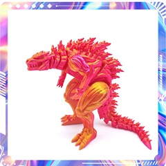 3d打印肌肉哥斯拉恐龙关节可动创意模型摆件新款男生礼物装饰地摊