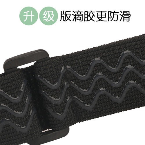 Cross-border boots, anti-drop tube, over-the-knee boots, high-tube boots, shoelaces, 3cm wide non-slip stickers, high-tube boots with anti-drop Velcro straps