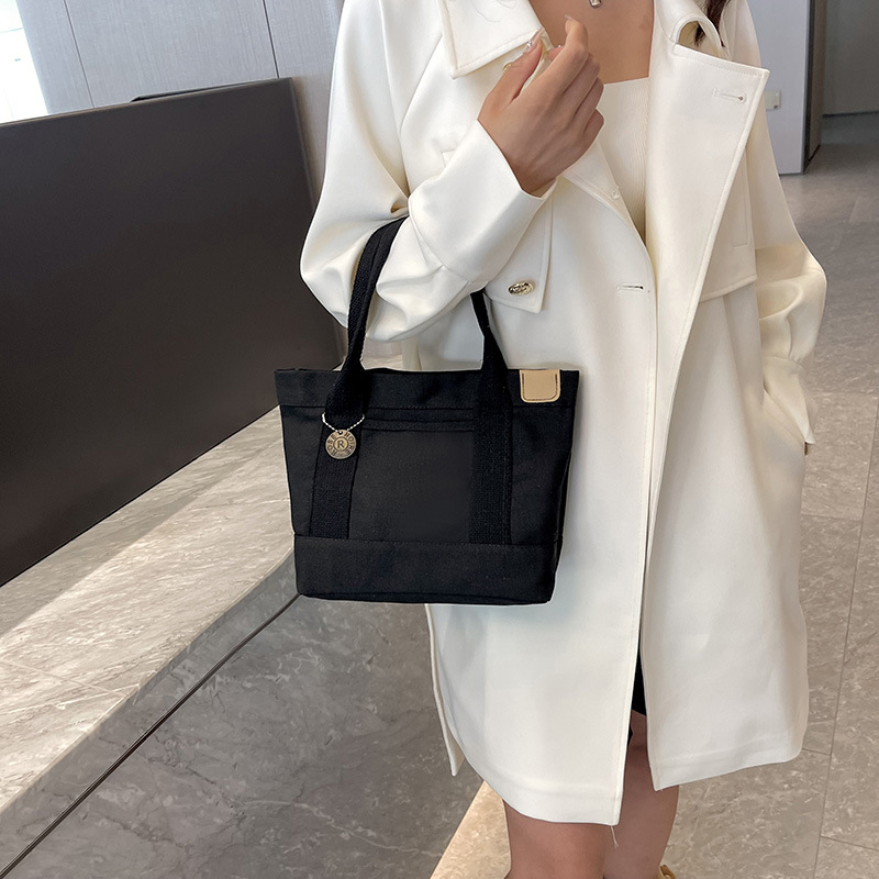 Verano nuevo bolso de lona japonés bolso de dama bolso de gran capacidad bolso de moda versátil bolso de moda casual