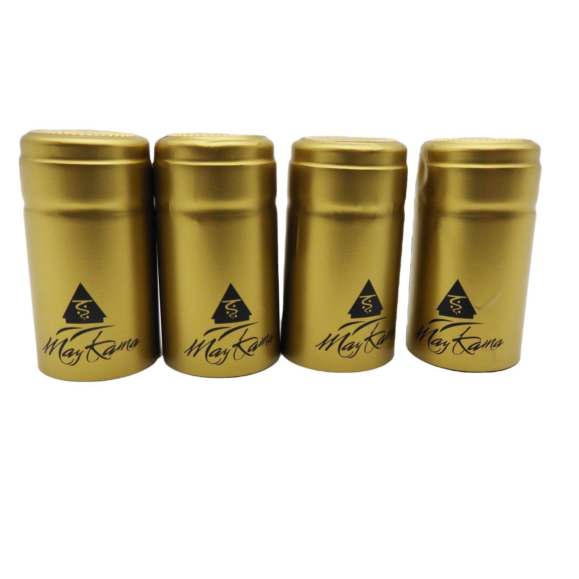 玻璃瓶PVC热收缩膜封口瓶热缩胶帽酒瓶易开启热缩胶帽酒瓶封口膜