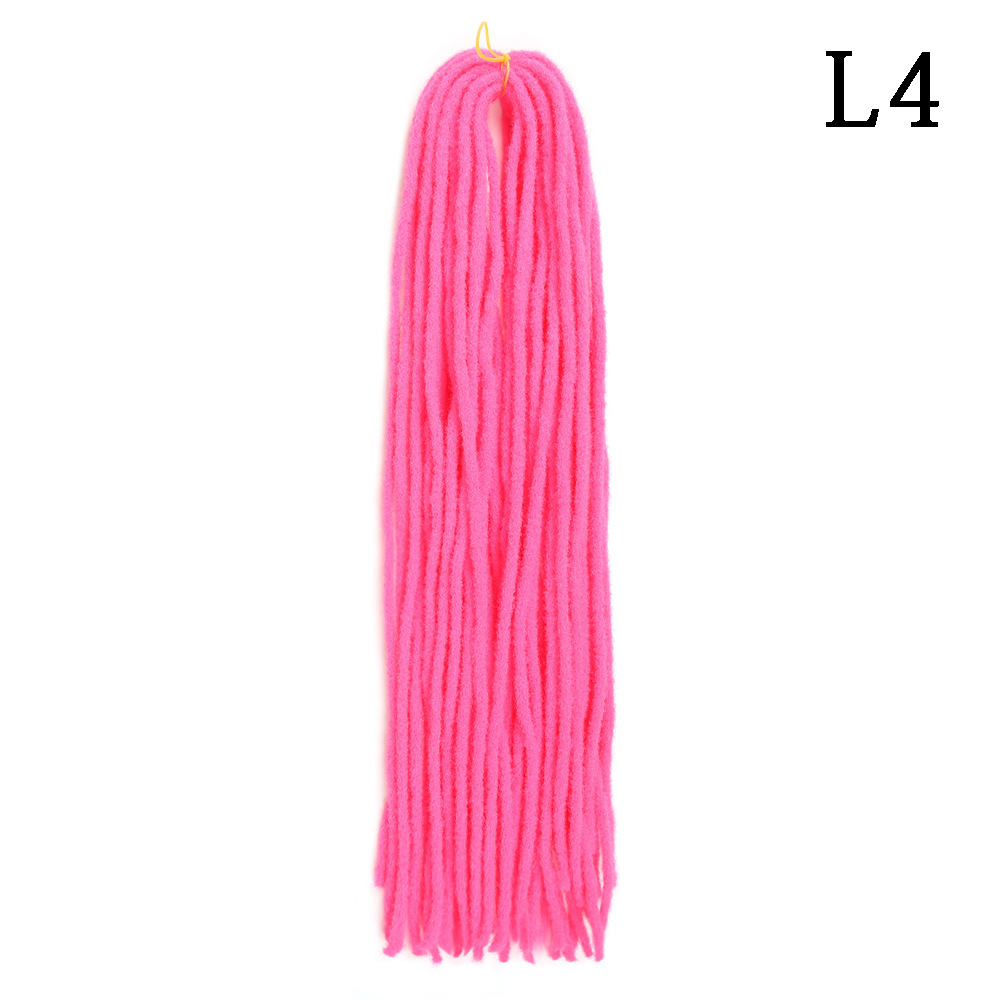 Perücke, Space-Seide, afrikanische Dreadlocks, afrikanische Hip-Hop-Reggae-Dreadlocks, gehäkelte Dreadlocks, geflochtene farbige Seile auf Lager_voghion.com