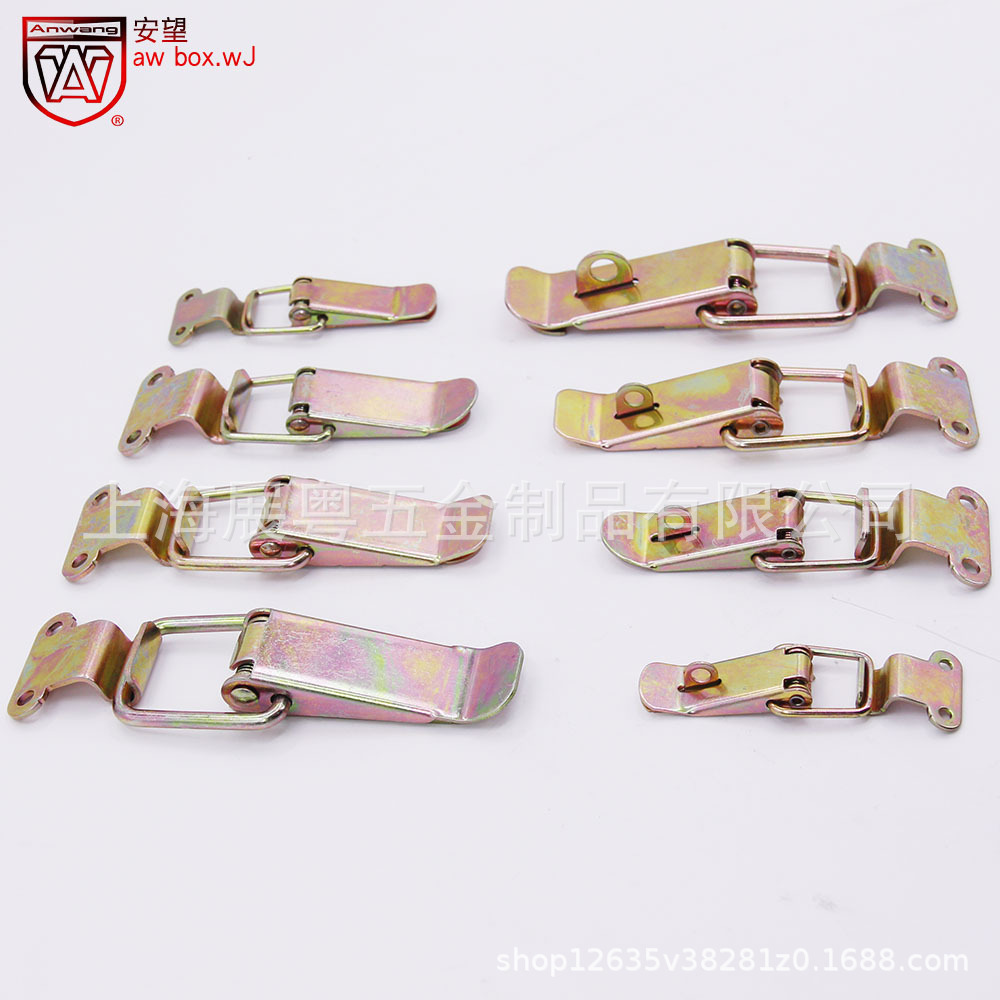 AW / Amwang acero inoxidable 304 spring buckle bloqueo industrial buckle accesorios de maleta buckle