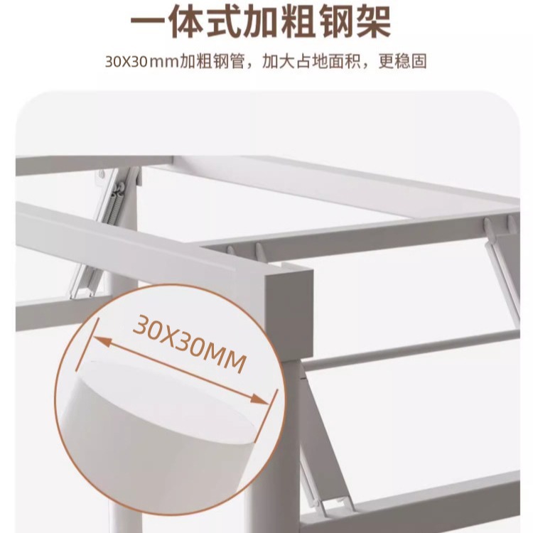 Escritorio de computadora plegable personalizado, habitación de alquiler, apartamento pequeño, mesa plegable para comer, escritorio de aprendizaje simple para estudiantes en casa