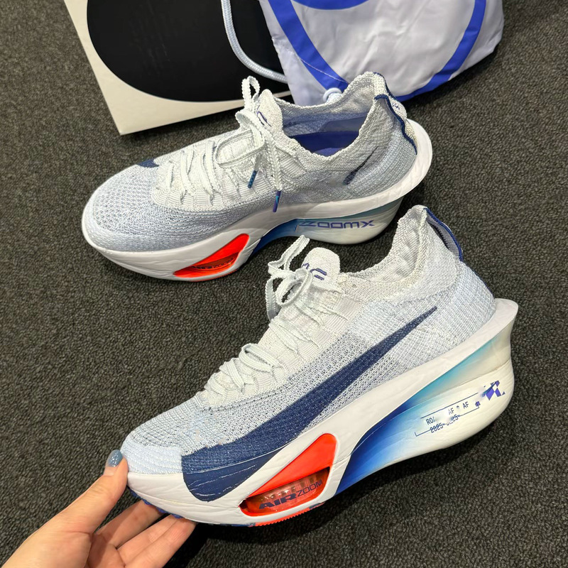 Pure Original Alpha 3 Running Shoes with Carbon Plate, Shock Absorption and Rebound, Lightweight Men's and Women's Alphafly 3 Marathon Sports Shoes