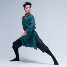 新款舞蹈服装内蒙服饰成人蒙古男藏族演出少数民族草原袍舞男士