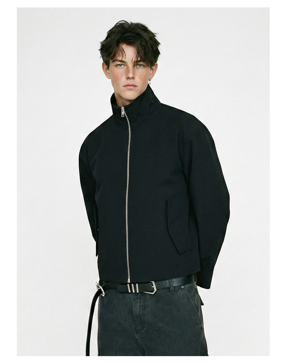 MADEEXTREME Slim Fit Zip-Up Jacket