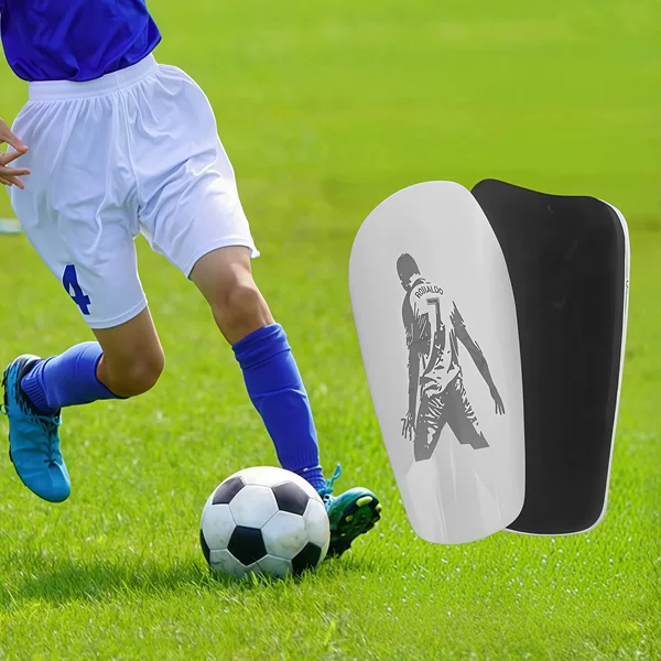 DIY shin guards for football, suitable for children, elementary school students, teenagers, and adults; designed for matches, training, and as specialized protective gear