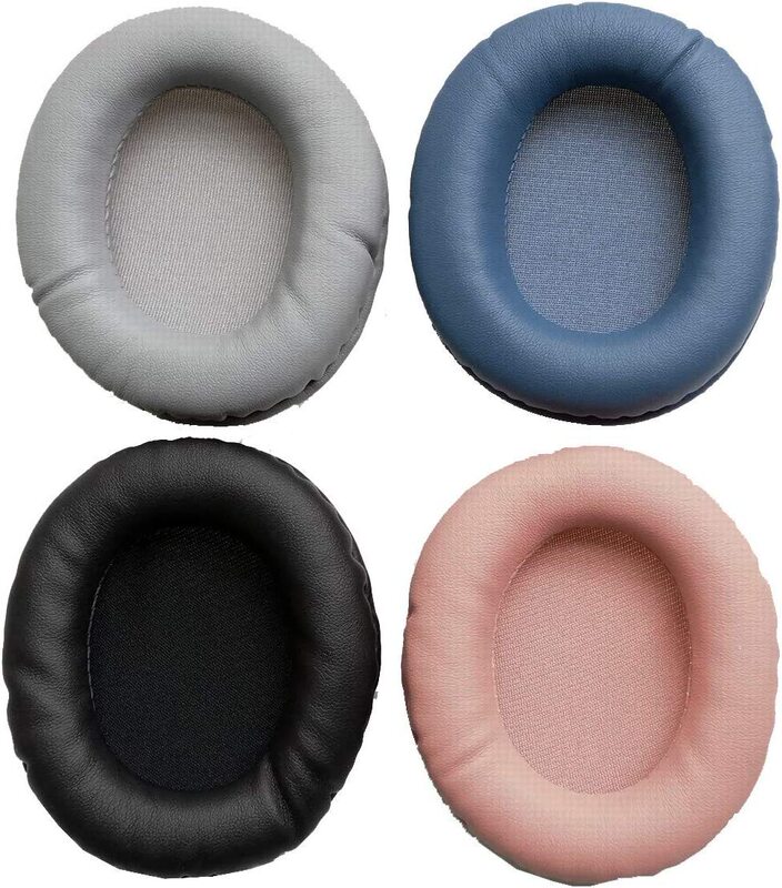 Suitable for Iron Triangle ATH-SR30BT earphone cover sponge cover leather earmuffs earmuffs earmuffs head beam cover