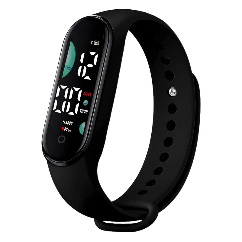 Relojes electrónicos LED al por mayor en existencia para estudiantes, sencillos y versátiles, luminosos, impermeables, regalos electrónicos para niños y niñas que comienzan el colegio.