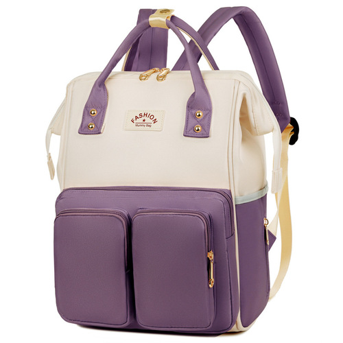 Mommy Bag New Baby Mother Bag Dual Shoulder Bag Winter Large Capacity Outing Lightweight Mommy Outing Backpack