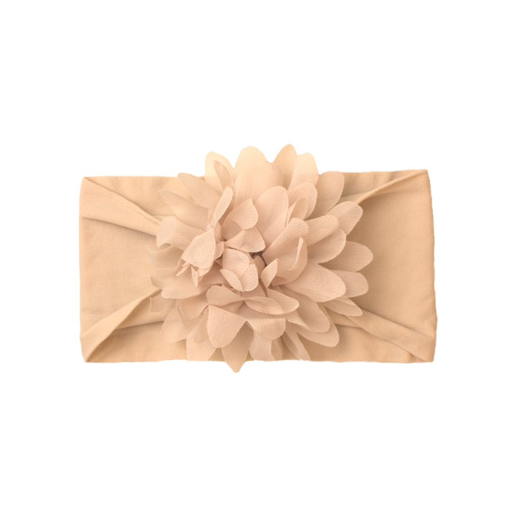 Europa y América nueva banda de pelo del bebé pañuelo de nylon femenino de los niños creativos tocado ancho lindo princesa bebé suministros