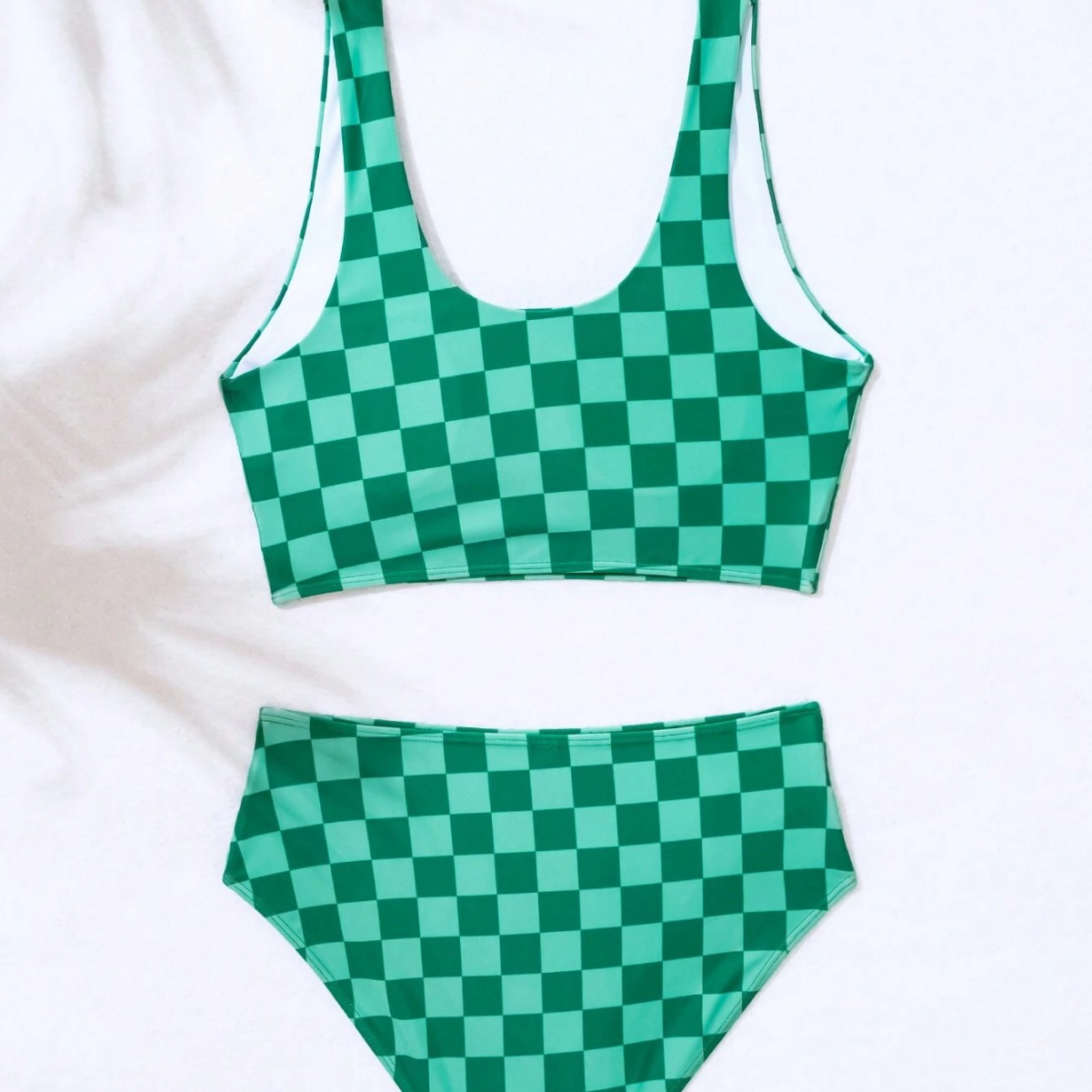 GraceChic For Women 2024 New High-End Tank Top Style Two-Piece Swimsuit European And American High Elasticity Bikini_voghion.com