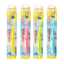 韩国微笑的啵乐乐儿童牙刷pororo婴儿软毛清洁护齿6个月1段2段3段