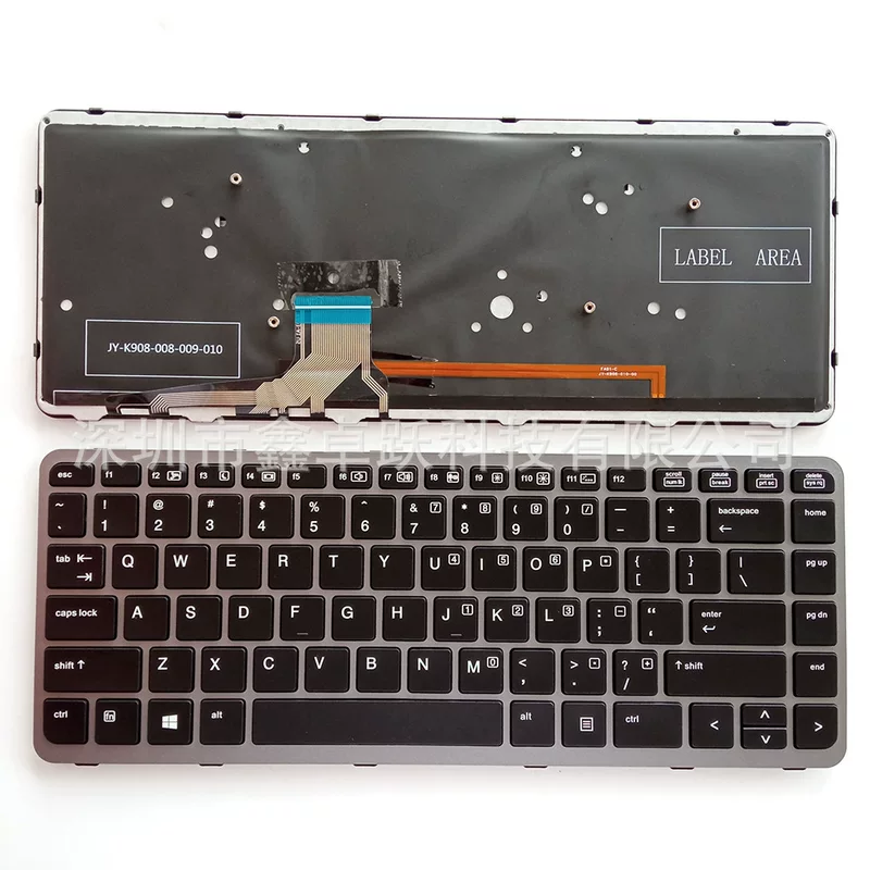Клавиатура US для HP EliteBook Folio 1040 G1 1040 G2 736933-D61