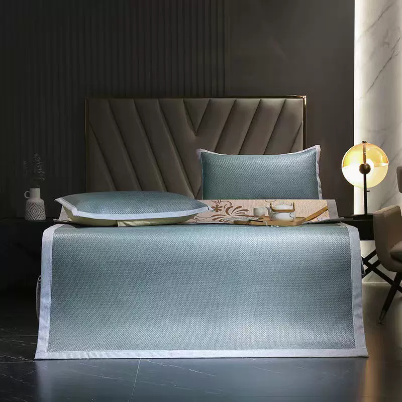 凉席夏天冰丝天然纯藤竹席草席婴儿可用家用1.5米学生宿舍0.9米席