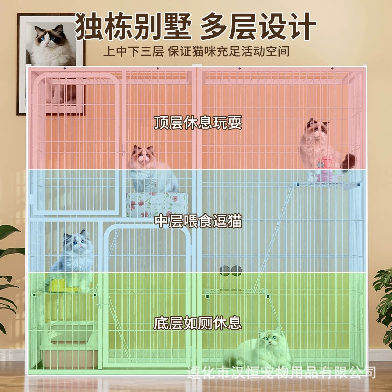 Multilayer big villa, house, wholesale, cat