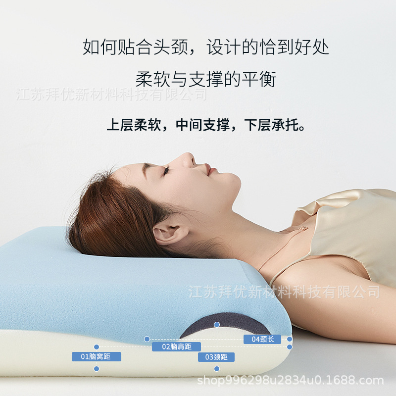 亚朵枕头酒店枕芯太空慢回弹记忆棉护颈椎助睡眠深睡枕pro2透气|undefined