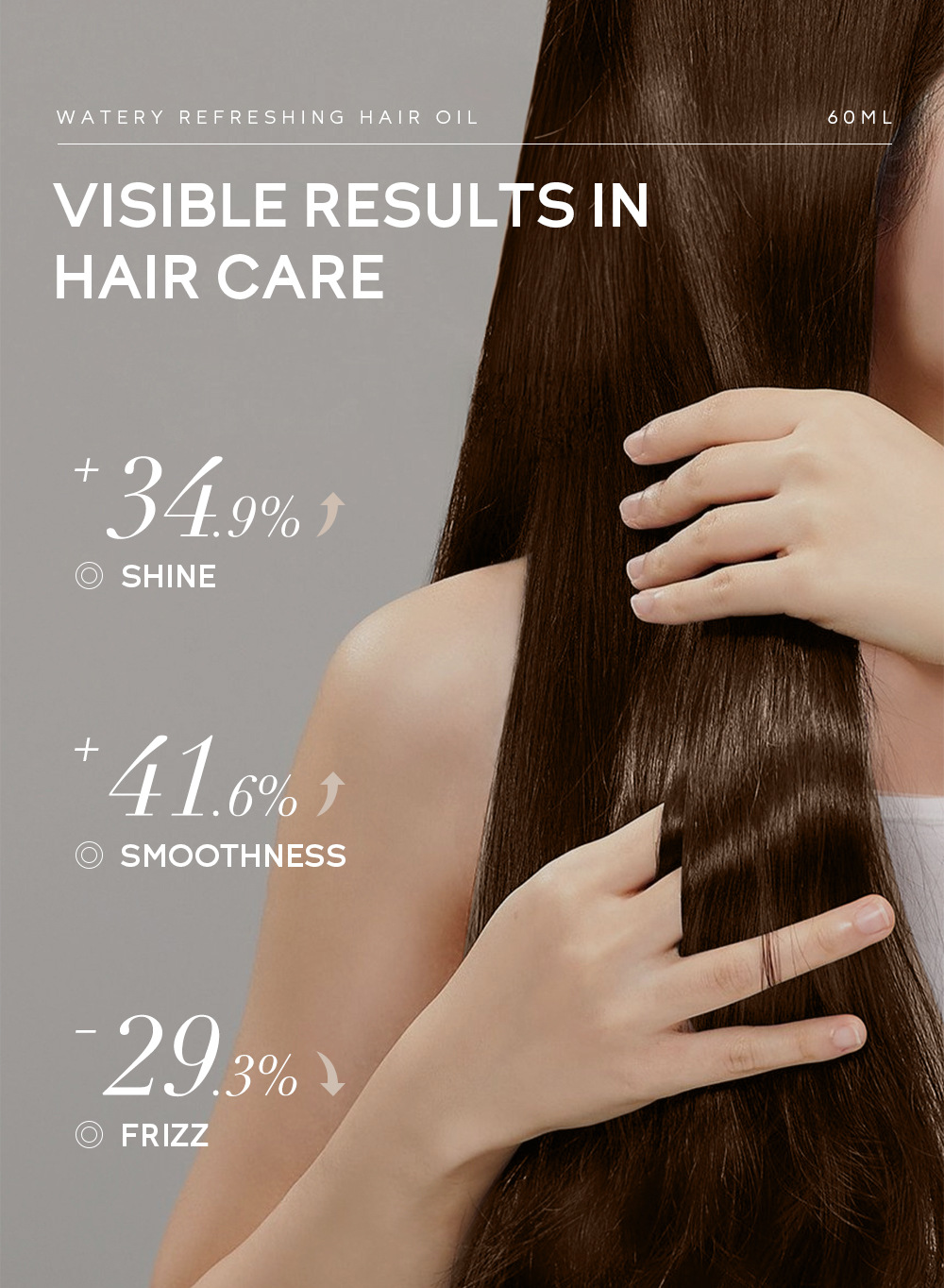 LAIKOU Watery Refreshing Hair Oil Water Refreshing hair essential oil 60ml in stock undefined