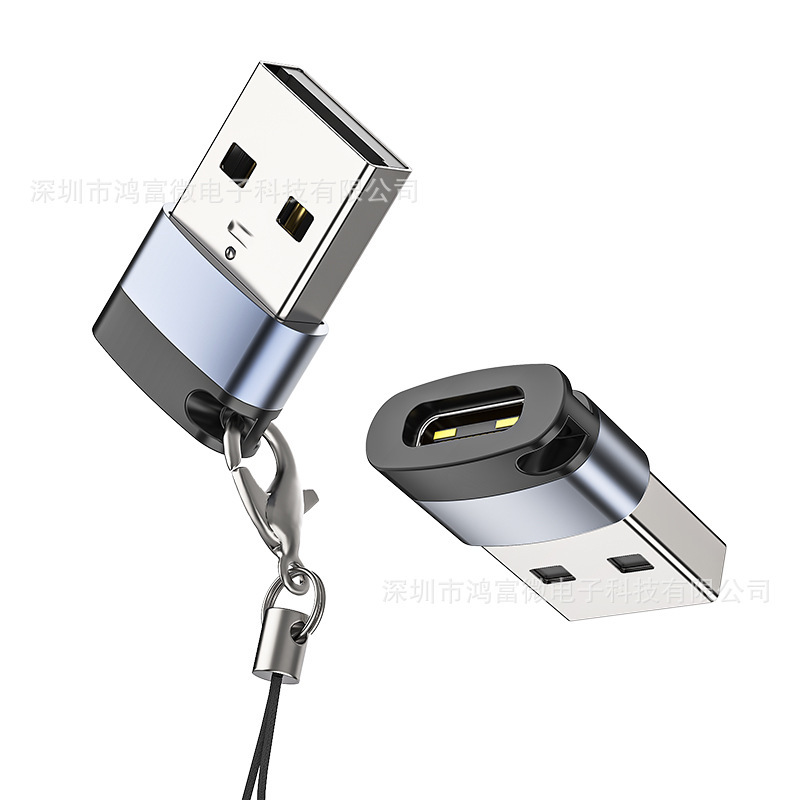 Type-cから2.0に変換されたメスからオスへの充電器PDデータケーブルからUSB-Cへの変換口オーディオ変換器|undefined