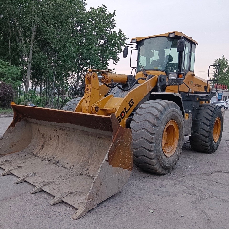 Compra de exportación de segunda mano Lingong 953 956 936 cargador Lingong 20 30 50 motor EFI