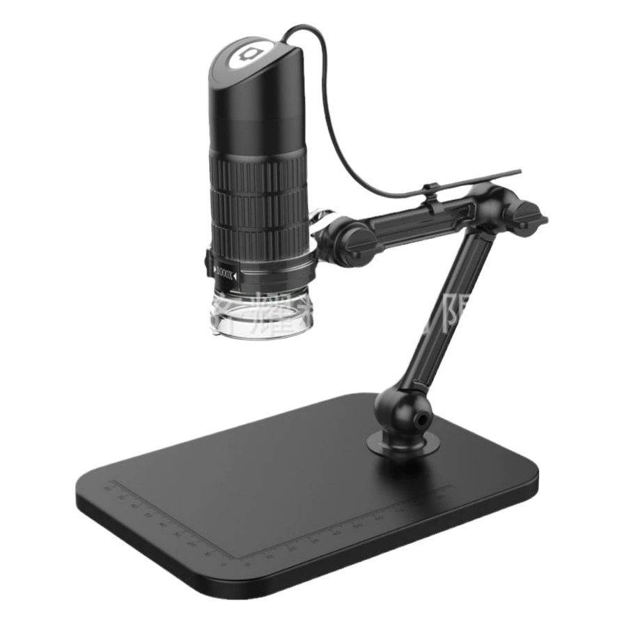 Детский электронный микроскоп USB, цифровой микроскоп высокого разрешения для ремонта, научных исследований, увеличительное стекло, портативный микроскоп высокого разрешения