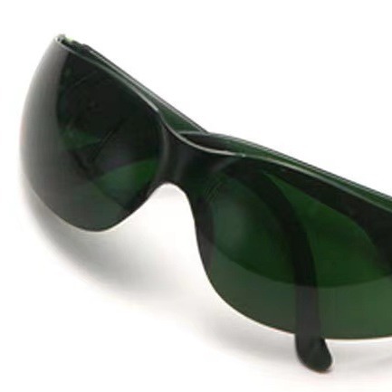 Protección láser máscara de ojos gafas verdes oscuras e-light ipl fotón opt máquina de depilación de cejas lavadora de sombreamiento protector de ojos