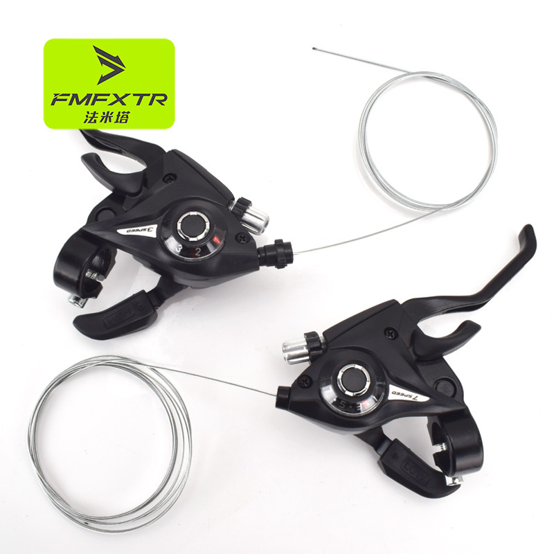 Ef51 Conjoined Finger Shifter 21-Speed 24-Speed 7-Speed 8-Speed Mountain Bike Brake Variable-In-One Bicycle Transmission Brake Accessories