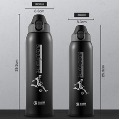 Global Eagle 316 Stainless Steel Insulated Cup Large Capacity Outdoor Travel Mug Portable Sports Water Bottle with Cup Cover and Engraving