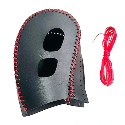 Suitable for 25-26 Models of Mitsubishi Delica Mini Gear Shift Cover, Gear Shift Cover, Car Gear Cover (Sürətlər qutusu və əl tormozu başlıqları) - black-red-line-with-buttons-no-label