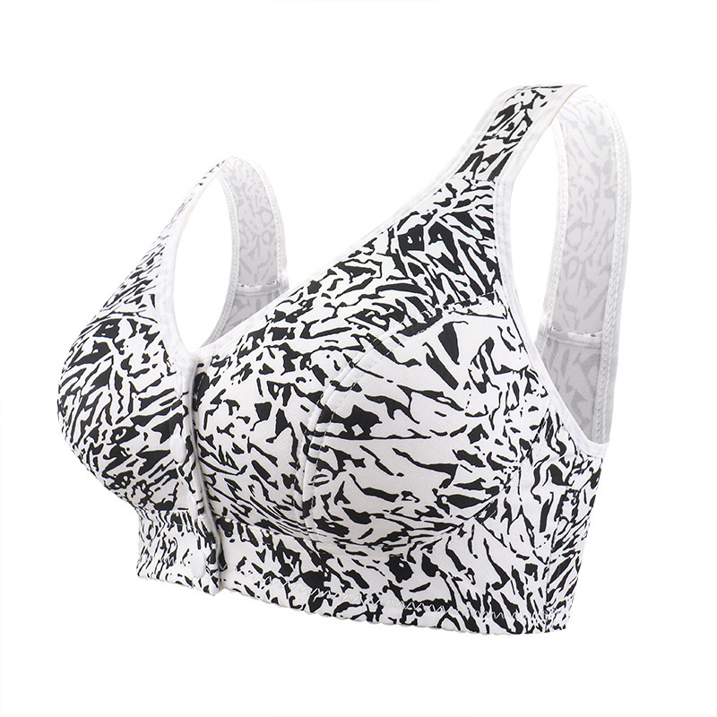 Underwear, wireless bra, thin tank top, for middle age, plus size