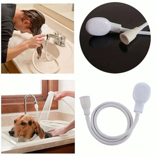 Cross-border temu direct supply pet shower pet cleaning beauty products animal shower quick connect nozzle simple shower