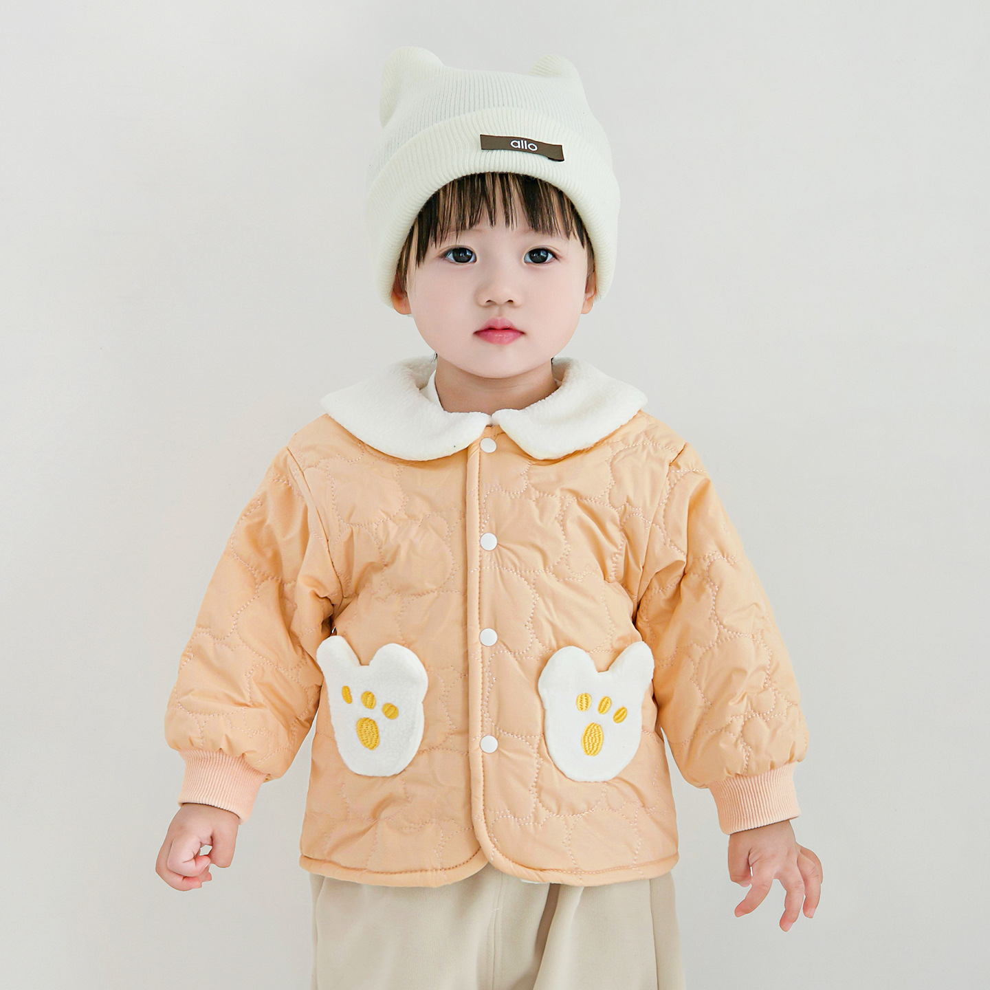 Chaqueta de algodón para bebés otoño y invierno chaqueta de algodón caliente para niños chaqueta de invierno chaqueta de algodón para niñas chaqueta de algodón para bebés chaqueta de algodón