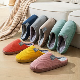 T 63291 Winter Couple Home Slippers �ﶬ��H��Ь �W���羳��