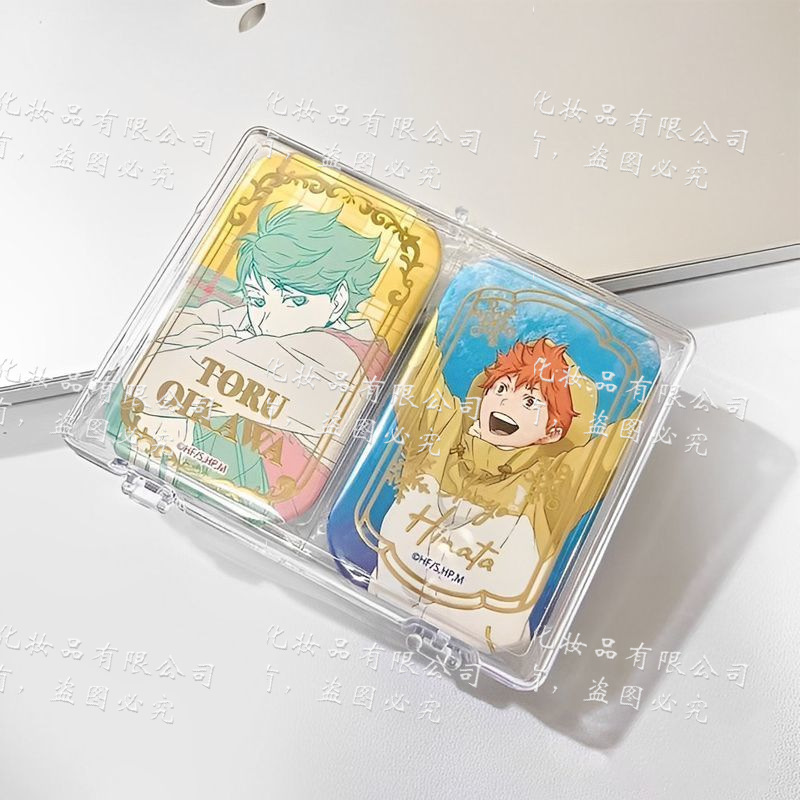 Red popularidad explosiva tarjeta de espalda transparente en la caja de almacenamiento de manicuras en el almacenamiento de manicuras simple plegable muestra de almacenamiento