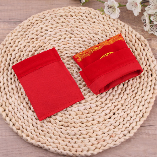 【Fulzi Fleece Pouch】Jewelry Pouch Drawstring Bag Gift Decor Packaging Bag for Antique Beads and Buddhist Prayer Beads Wholesale